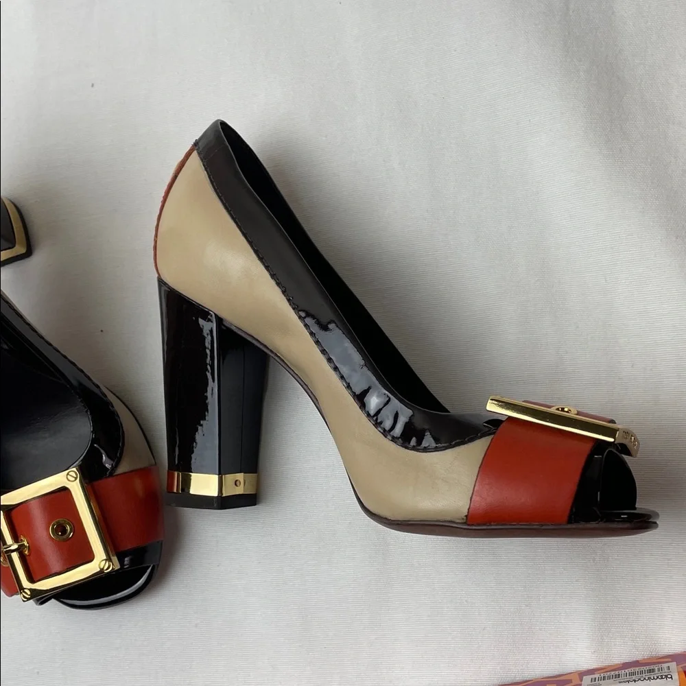 Tory Burch New in box leather heels